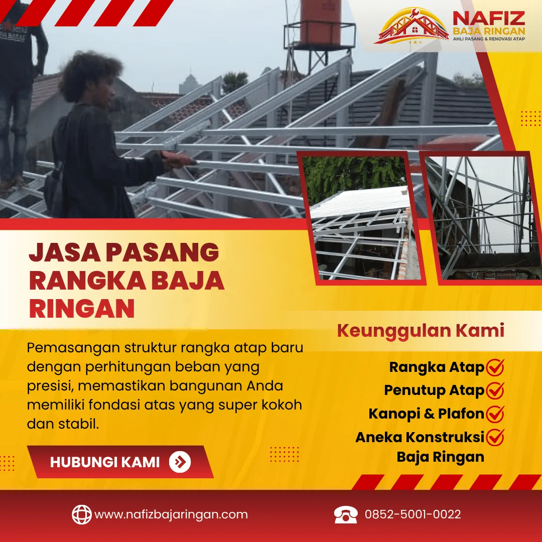 jasa pasang rangka baja ringan